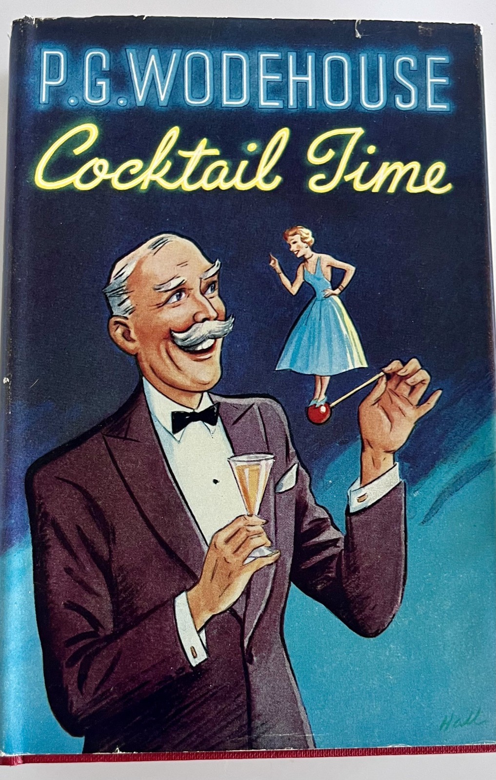 P G Wodehouse Cocktail Time First UK Edition Herbert Jenkins London 1958 H/C D/J
