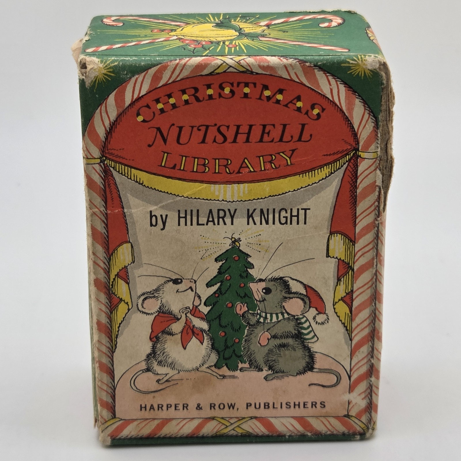 Harper & Row Christmas Nutshell Library Mini Boxed Set Hilary Knight HC