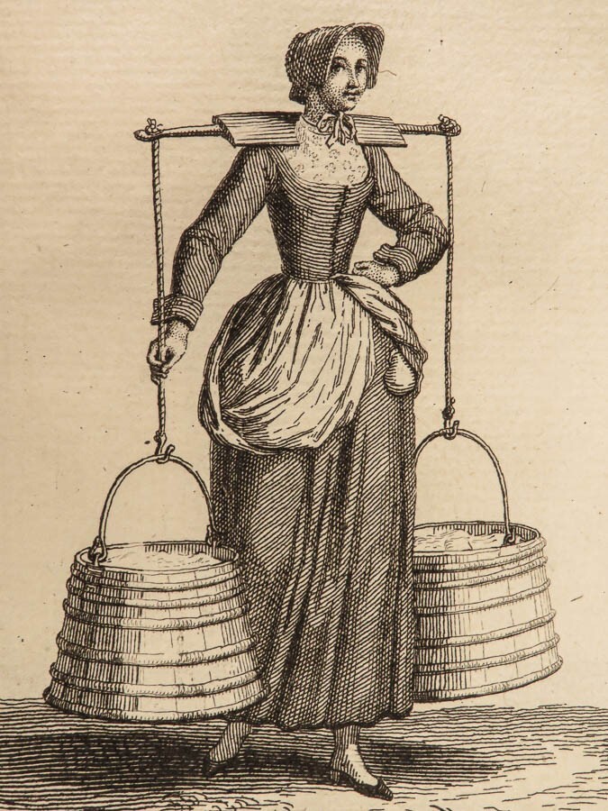1720 PICART Fashion Engravings Swedish Dresses Holland Costumes Clothing RARE