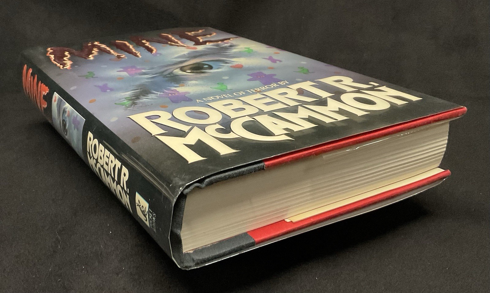Mine by Robert McCammon (1990) Signed/Inscribed Hardcover First Edition VG Cond
