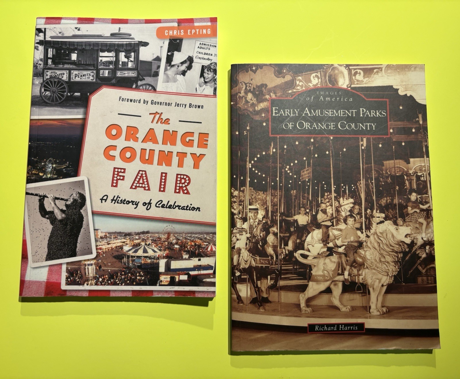 Orange County CA History PB Lot Early Amusement Parks OC Fair Knott’s Disney VG