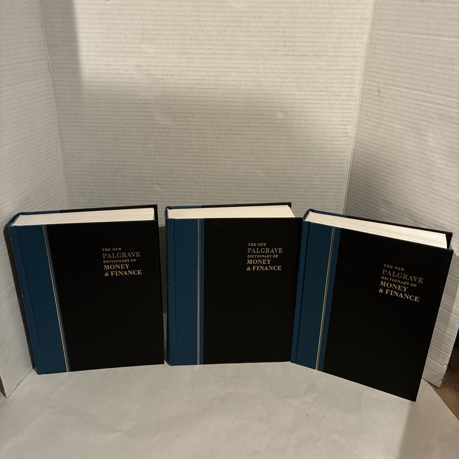 Peter Newman / NEW PALGRAVE DICTIONARY OF MONEY & FINANCE Three Volumes 1st
