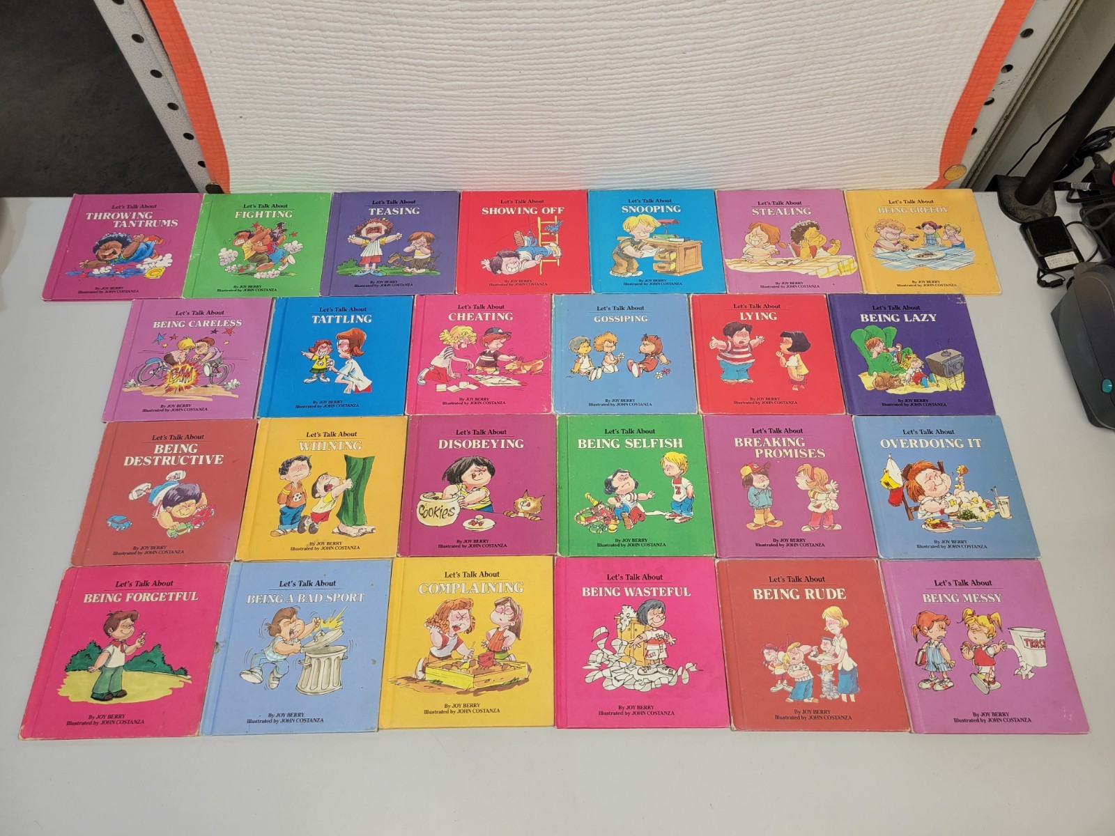 Joy Berry Grolier Let’s Talk About 25 Book Set 1982 HC