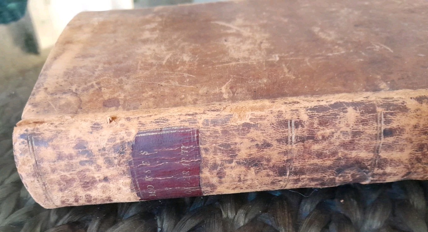 1800 American Geography Made Easy Jedidiah Morse 2 Pull Out Map Astronomical 7th