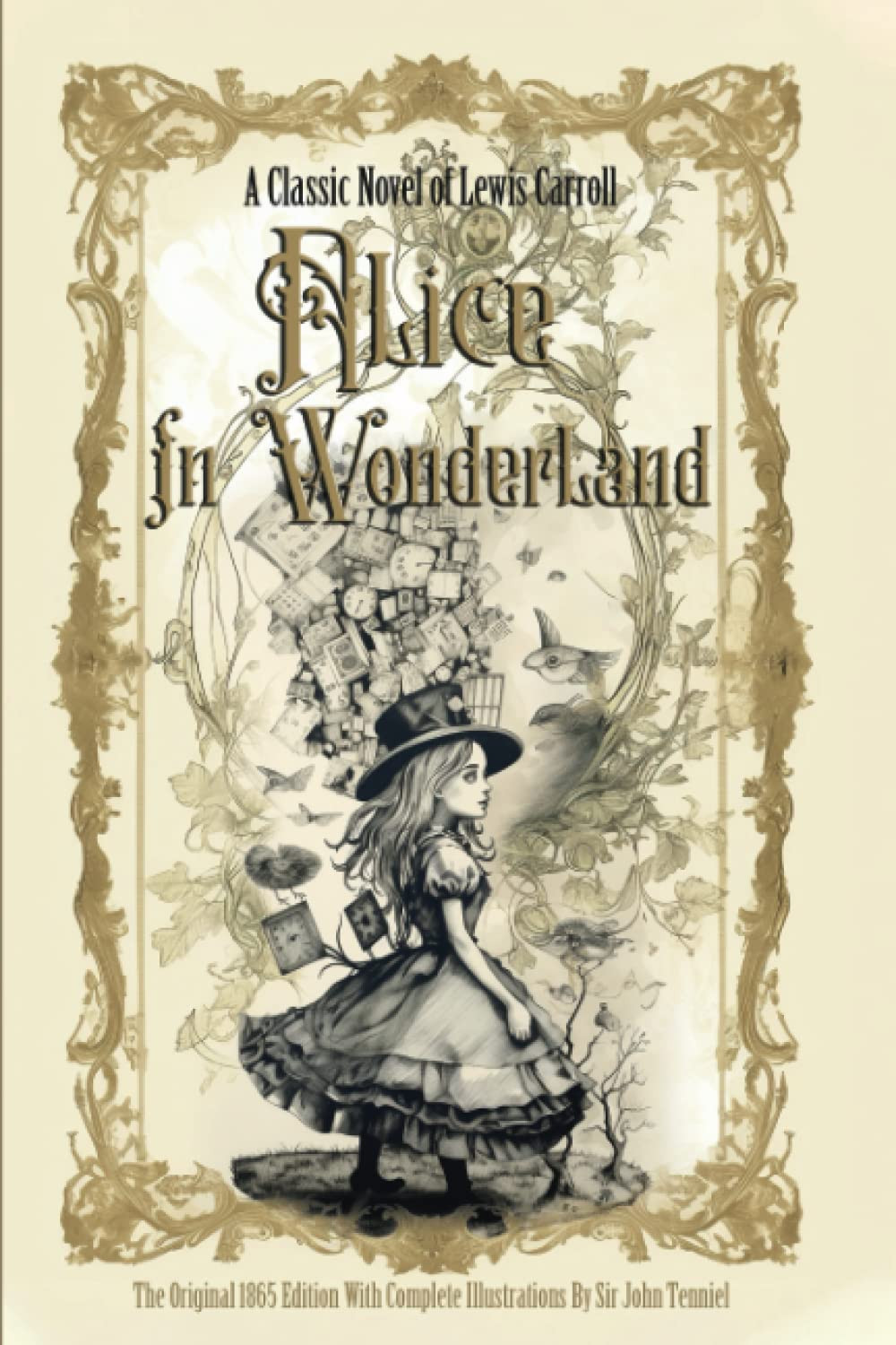 Alice in Wonderland: the Original 1865 Edition with Complete Illustrations by Si