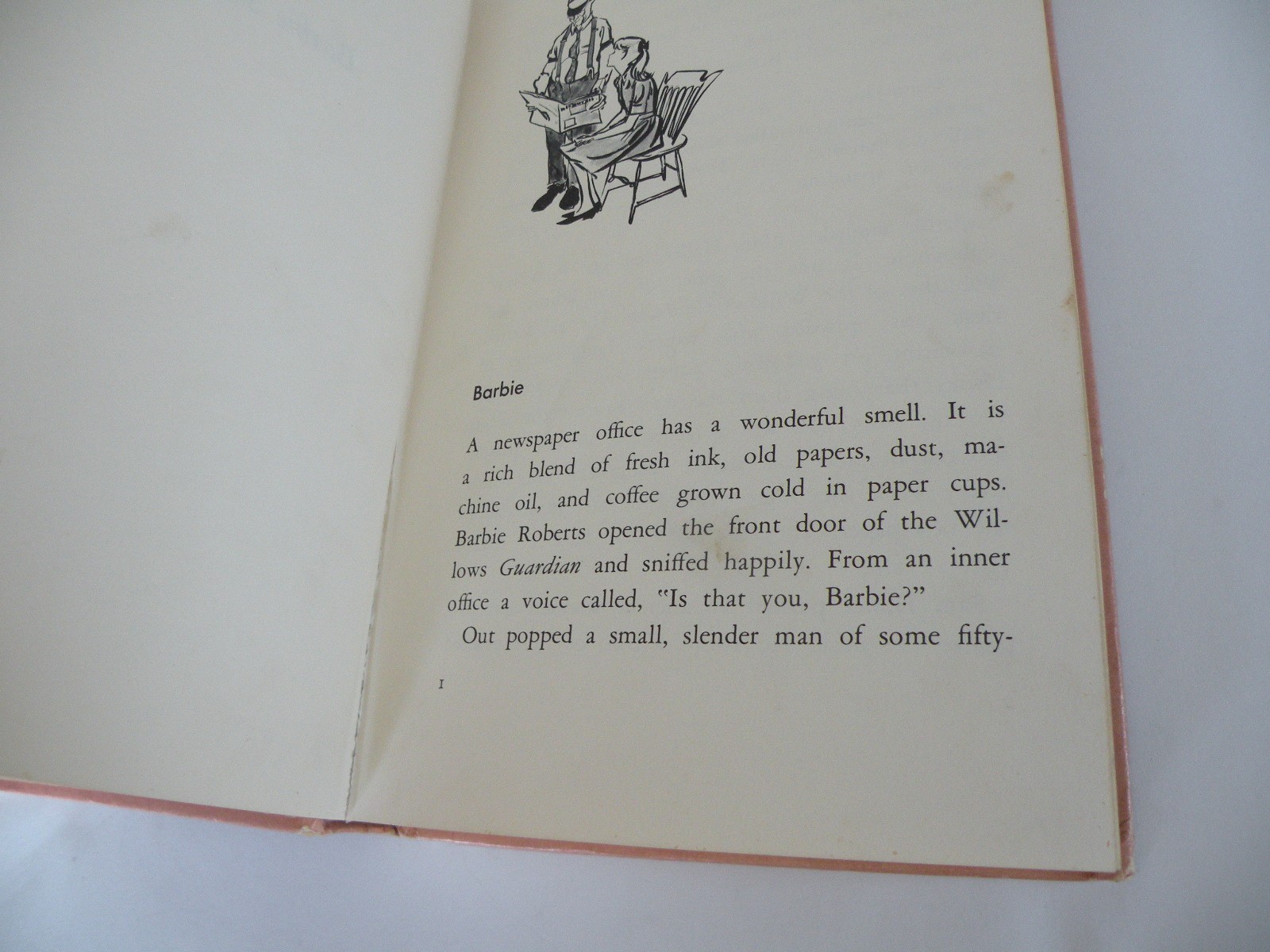 VINTAGE Barbie Solves A Mystery 1963 Hardcover Book By Cynthia Lawrence w/ Wear