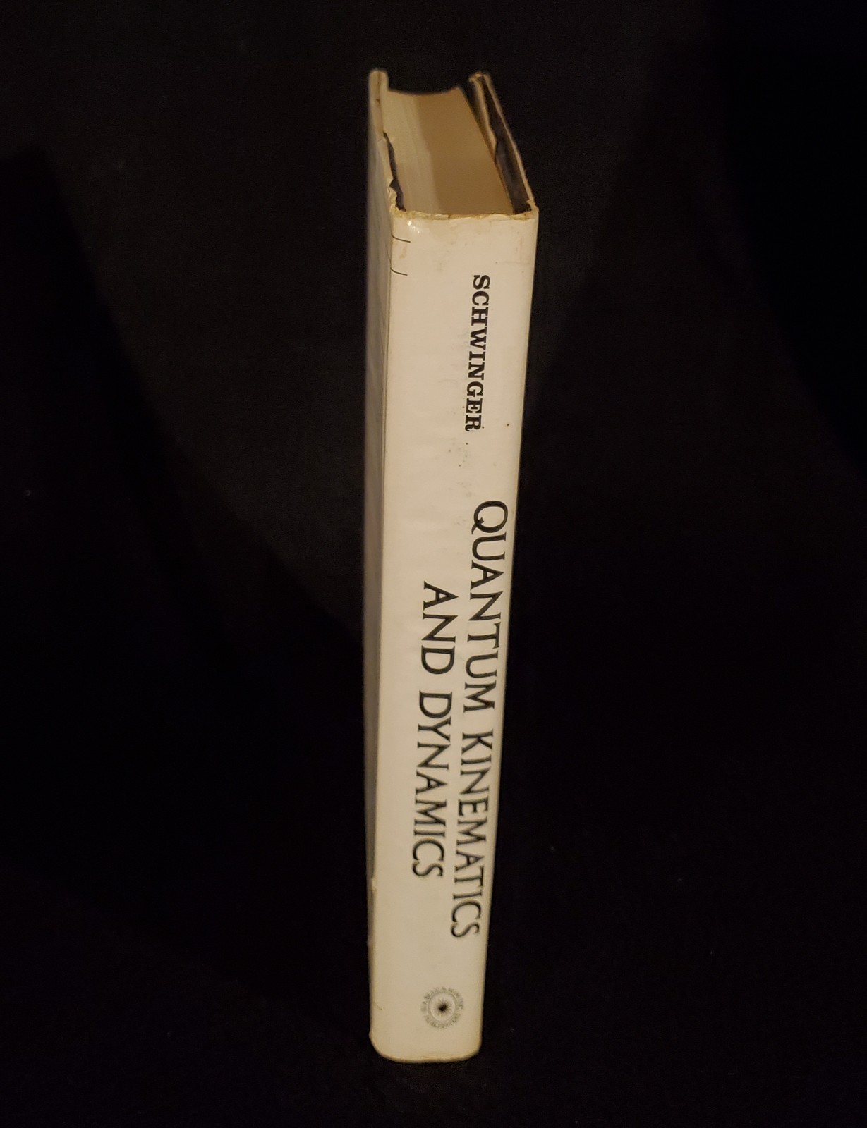 Quantum Kinematics And Dynamics by Julian Schwinger 1970 Hardcover DJ Book