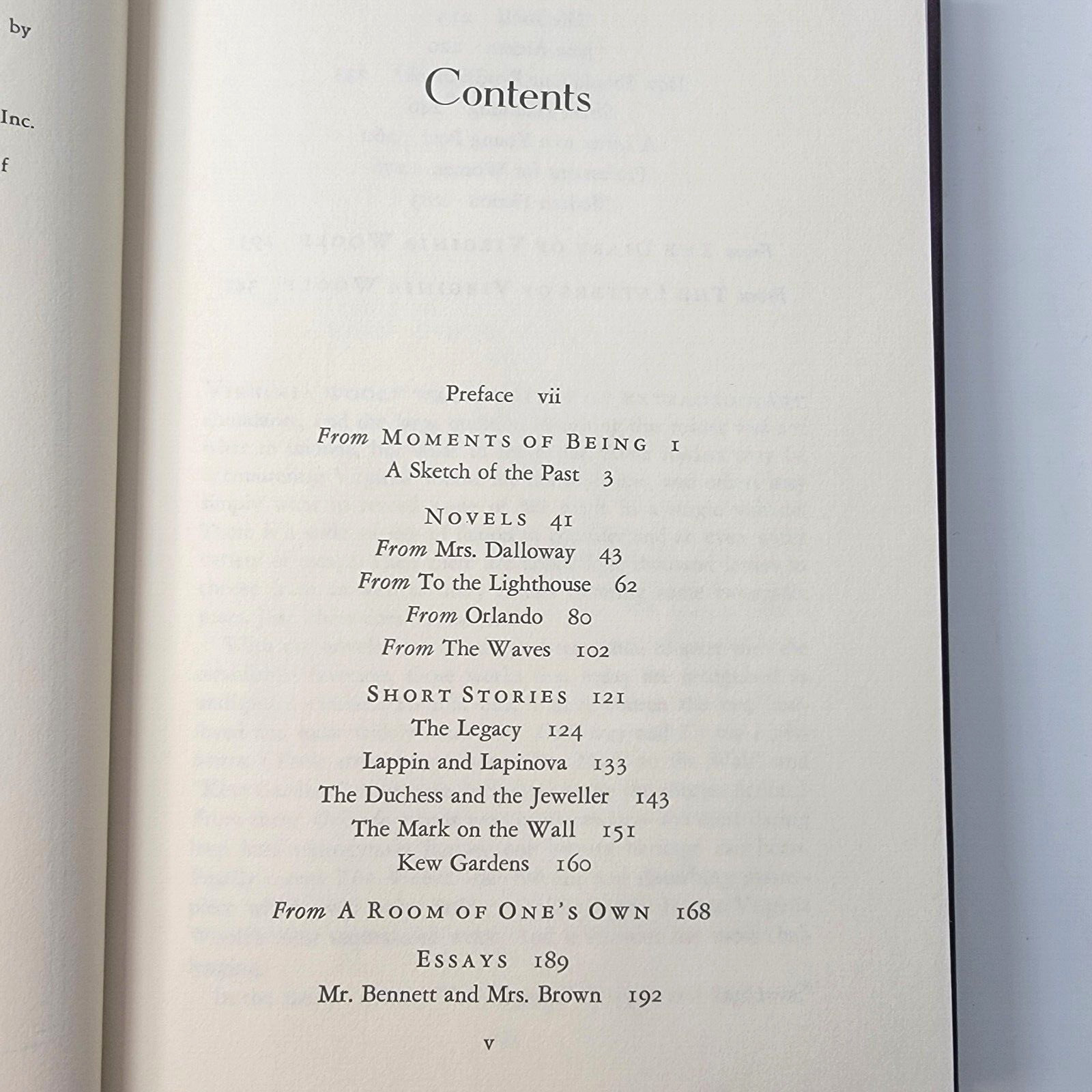VIRGINIA WOOLF Reader 1st Edition First print 1985 Hardcover DJ Mitchell Leaska