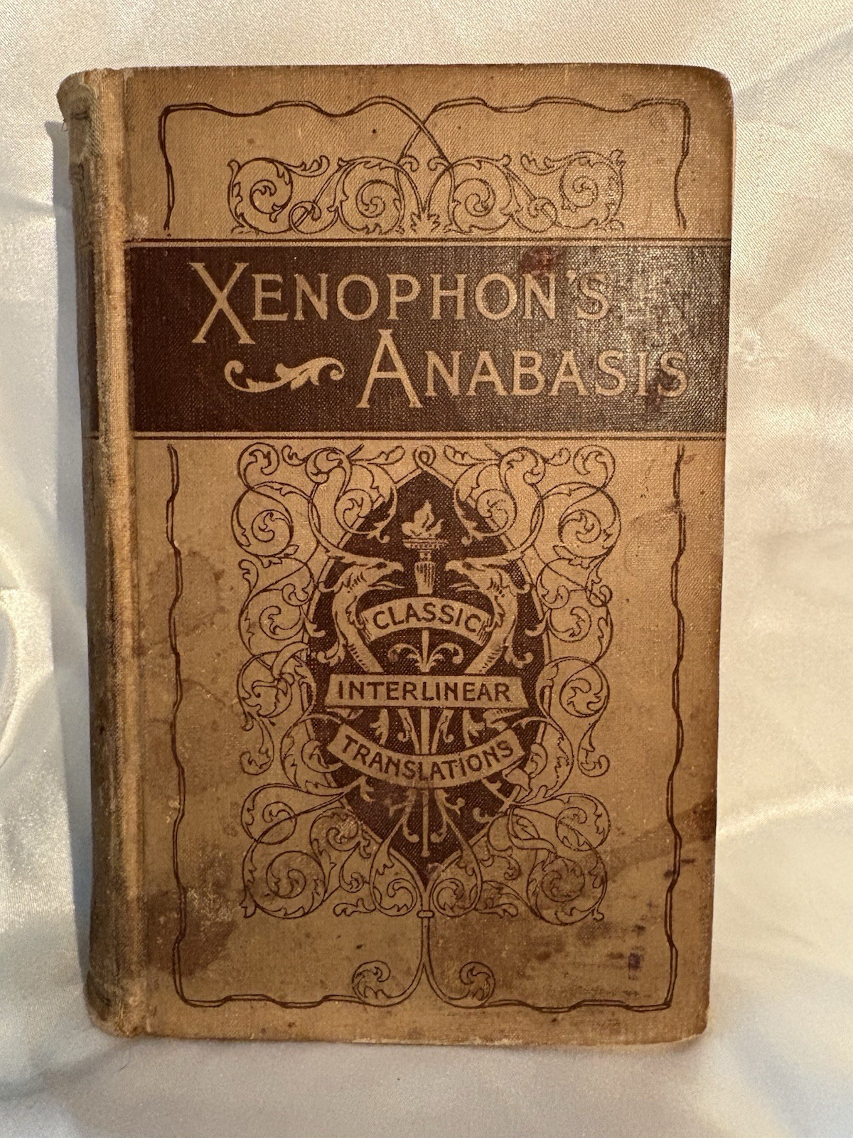 Antique Hardcover Xenophon’s Anabasis 1893 By Arthur Hinds And Co. HB