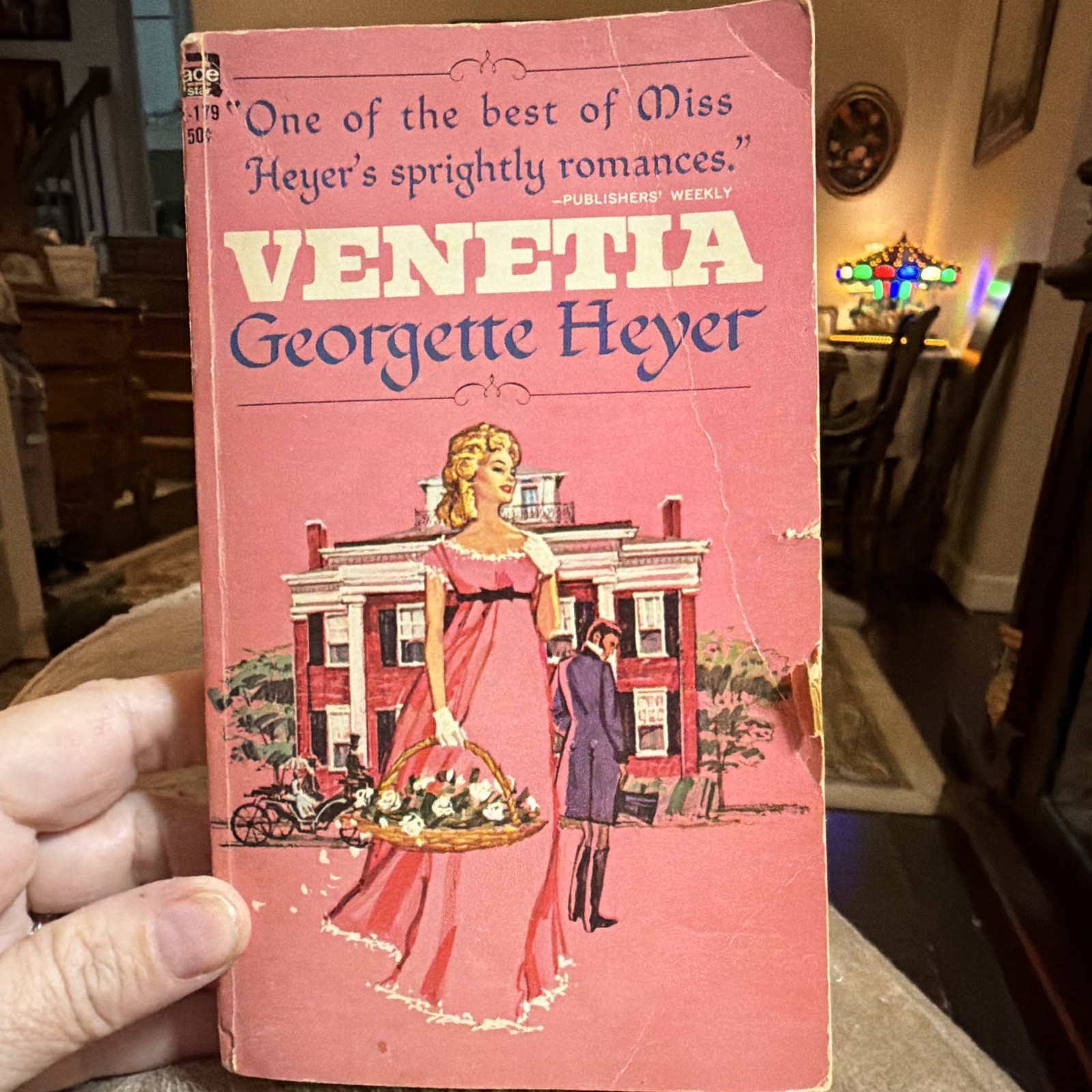 Georgette Heyer Venetia 1958 Vintage Paperback Softcover G. P. Putnam’s Sons