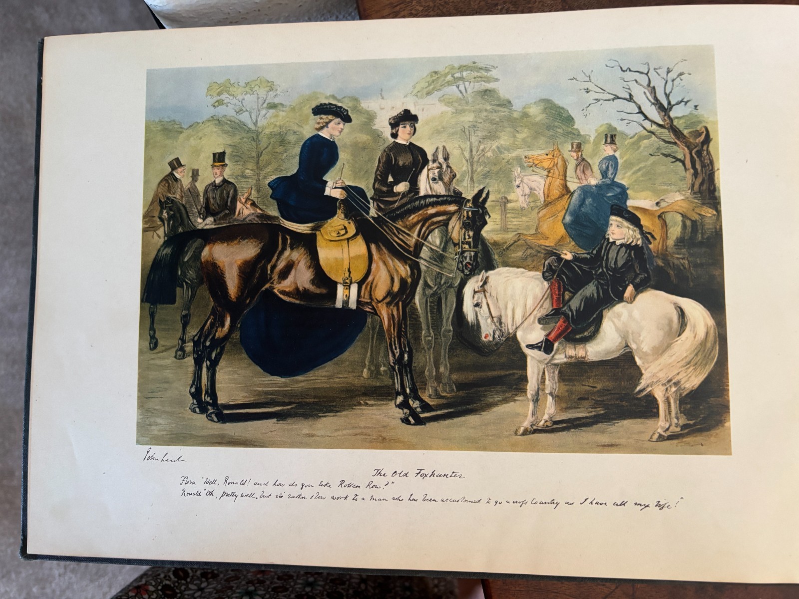 The Noble Science John Leech 1817-64 in the Hunting Field 1948 By T. Bodkin book
