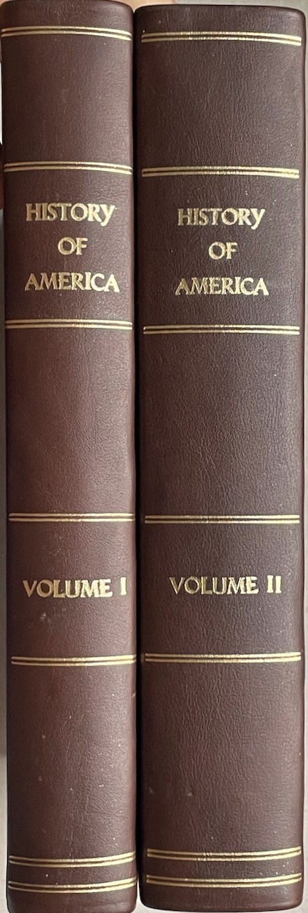 History of the United States of North America / John Hinton 1846 / rebind 2 vols