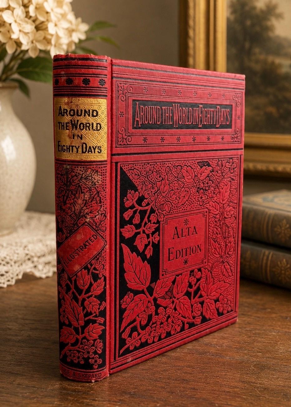 Around the World in Eighty Days by Jules Verne, 19th Century