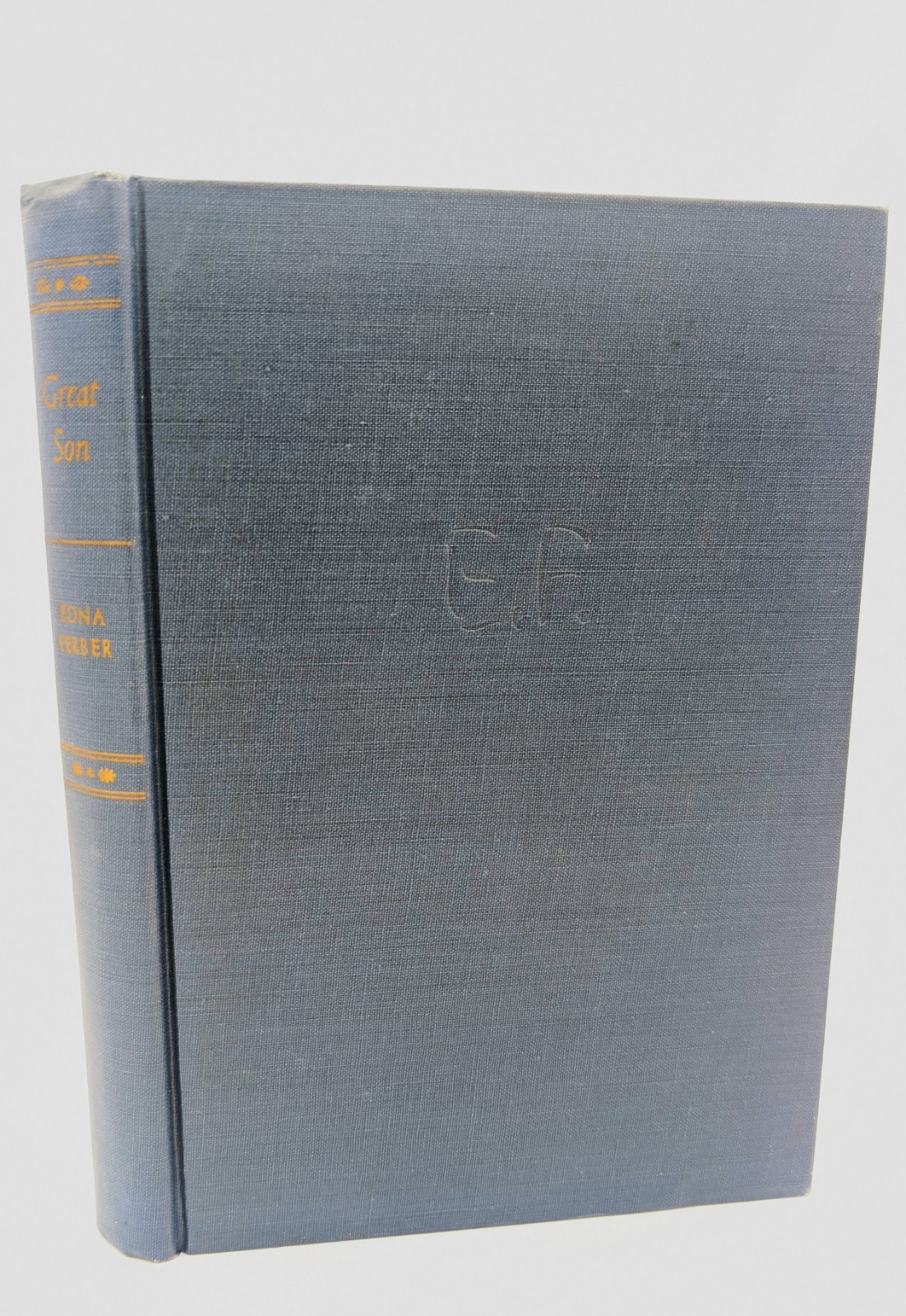 Vintage Great Son Edna Ferber Novel NW Gold Rush Seattle Alaska Mining DJ 1945
