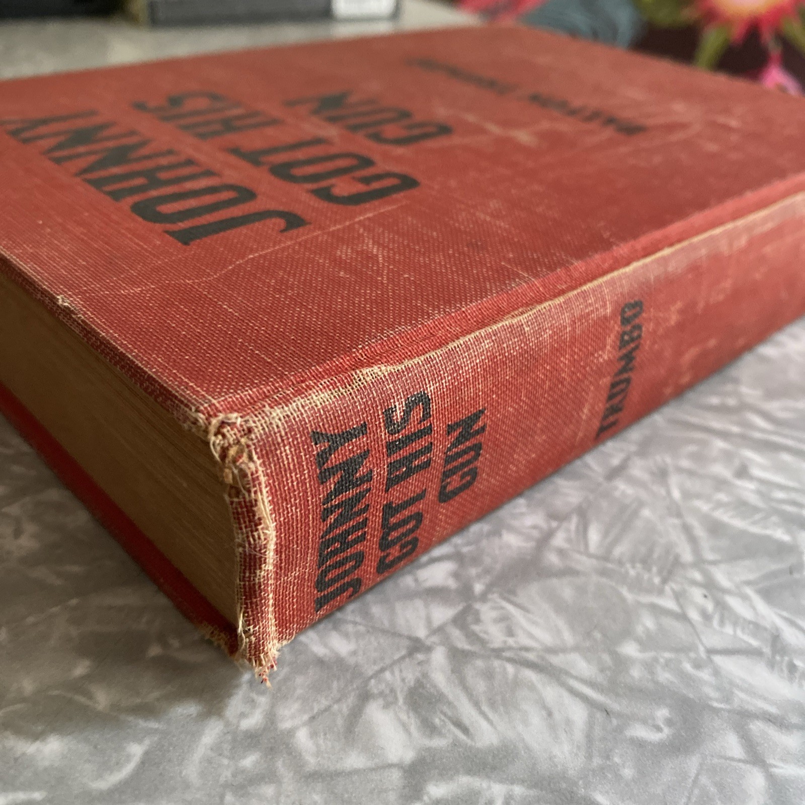 Dalton Trumbo Johnny Got His Gun 1939 Fifth Printing LIPPINCOTT Hardcover