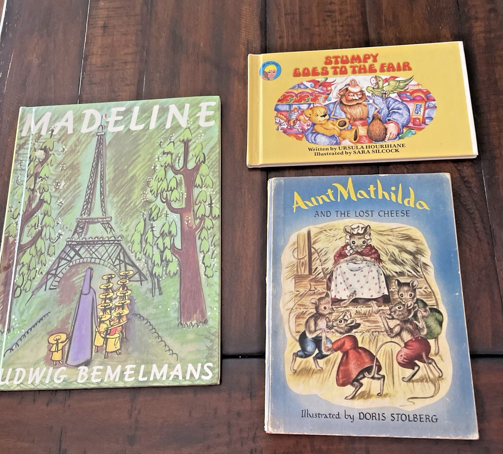 Rare Children’s Books 1940s-1970s Vintage Lot Of 3 Hardcover Bundle