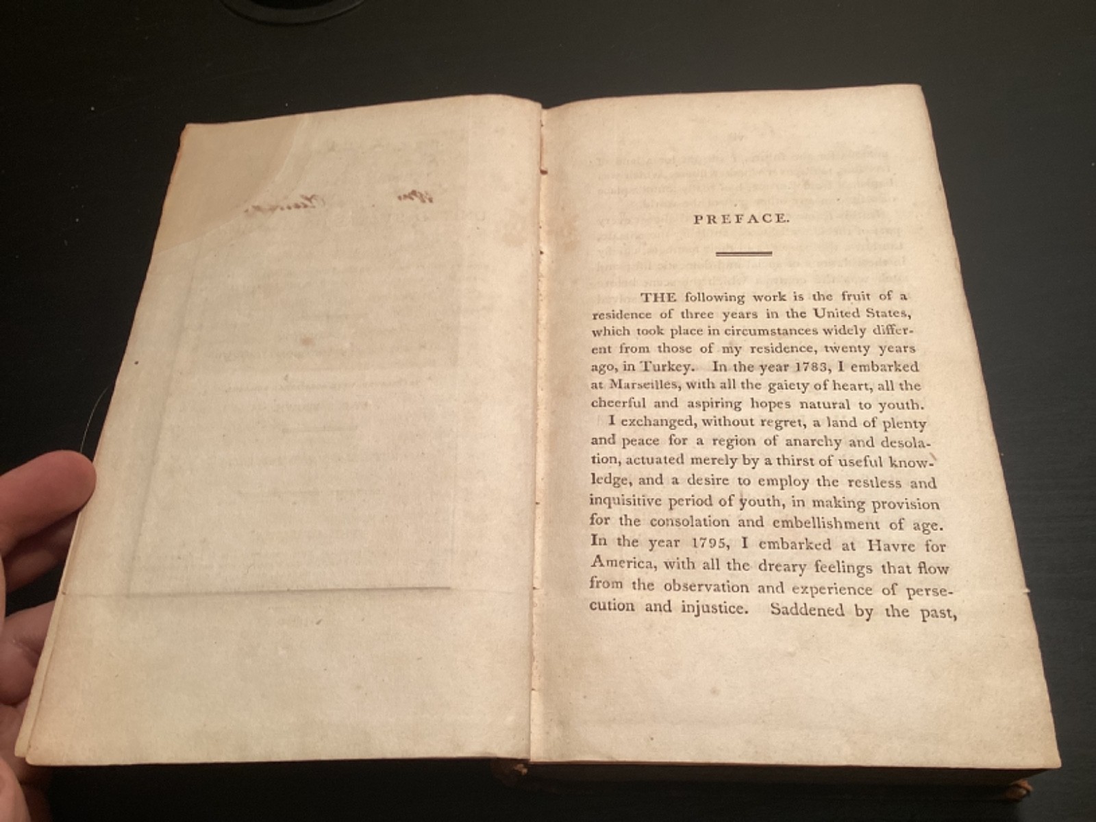 1804 A View Of The Soil And Climate Of The United States Of America – Volney