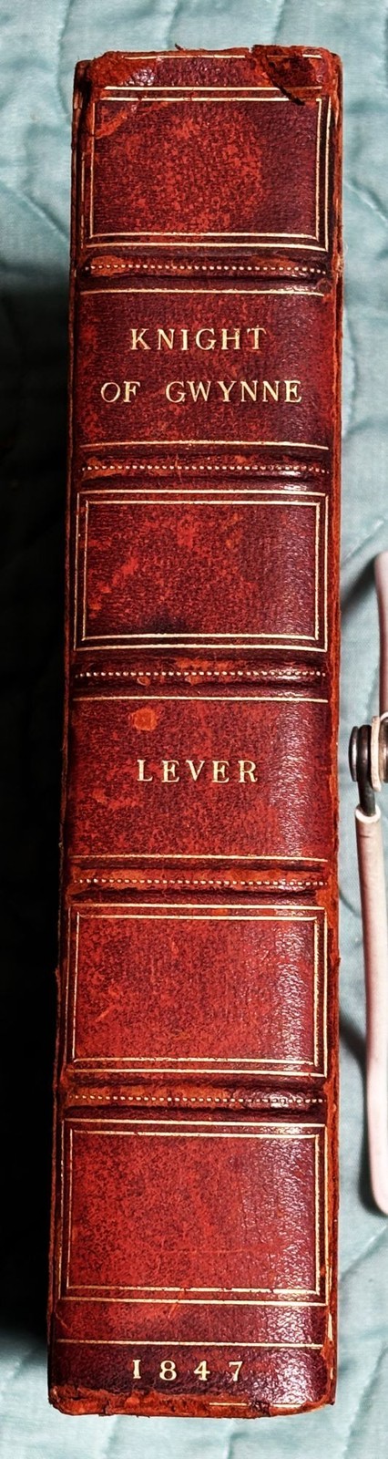 Charles Lever / KNIGHT OF GWYNNE TALE OF THE TIME OF THE UNION 1st Edition 1847