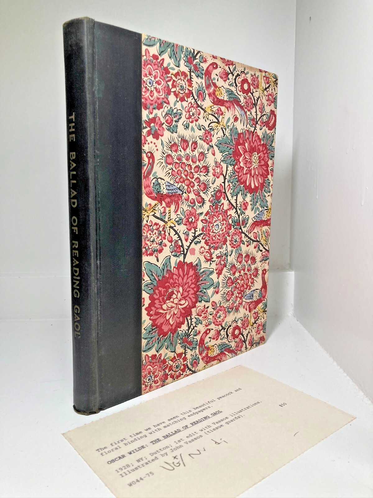1928 Oscar Wilde Ballad Reading Gaol John Vassos Art Deco 16 Plates