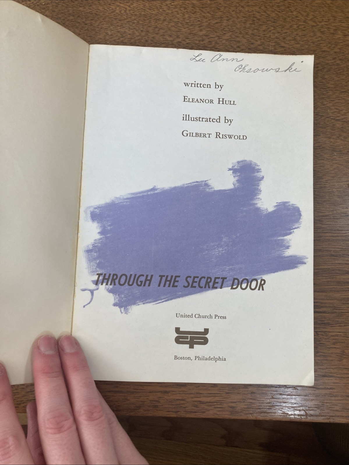 Through The Secret Door Vintage Children’s Religious Fiction Novel 1963