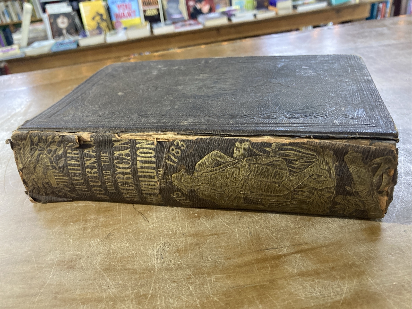 Antique 1854 A Military Journal During American Revolutionary War James Thacher