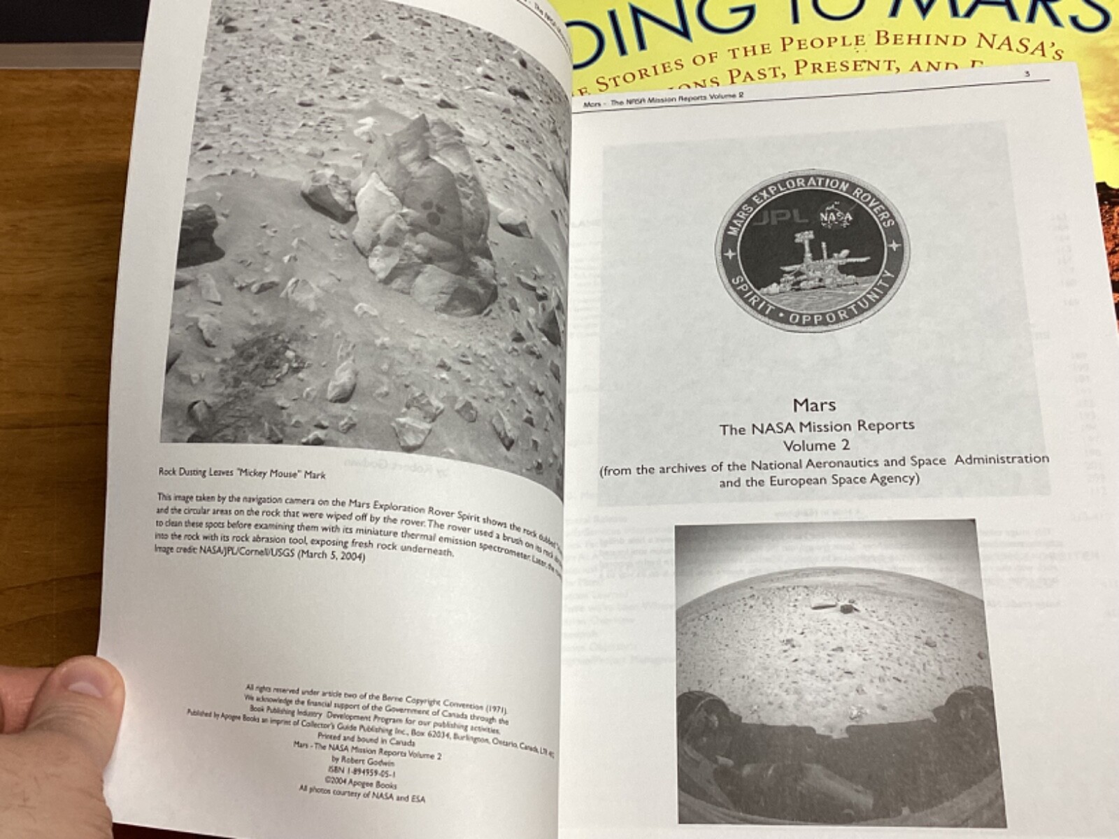 7 Assorted Books On Mars Spaceflight Exploration – See Below