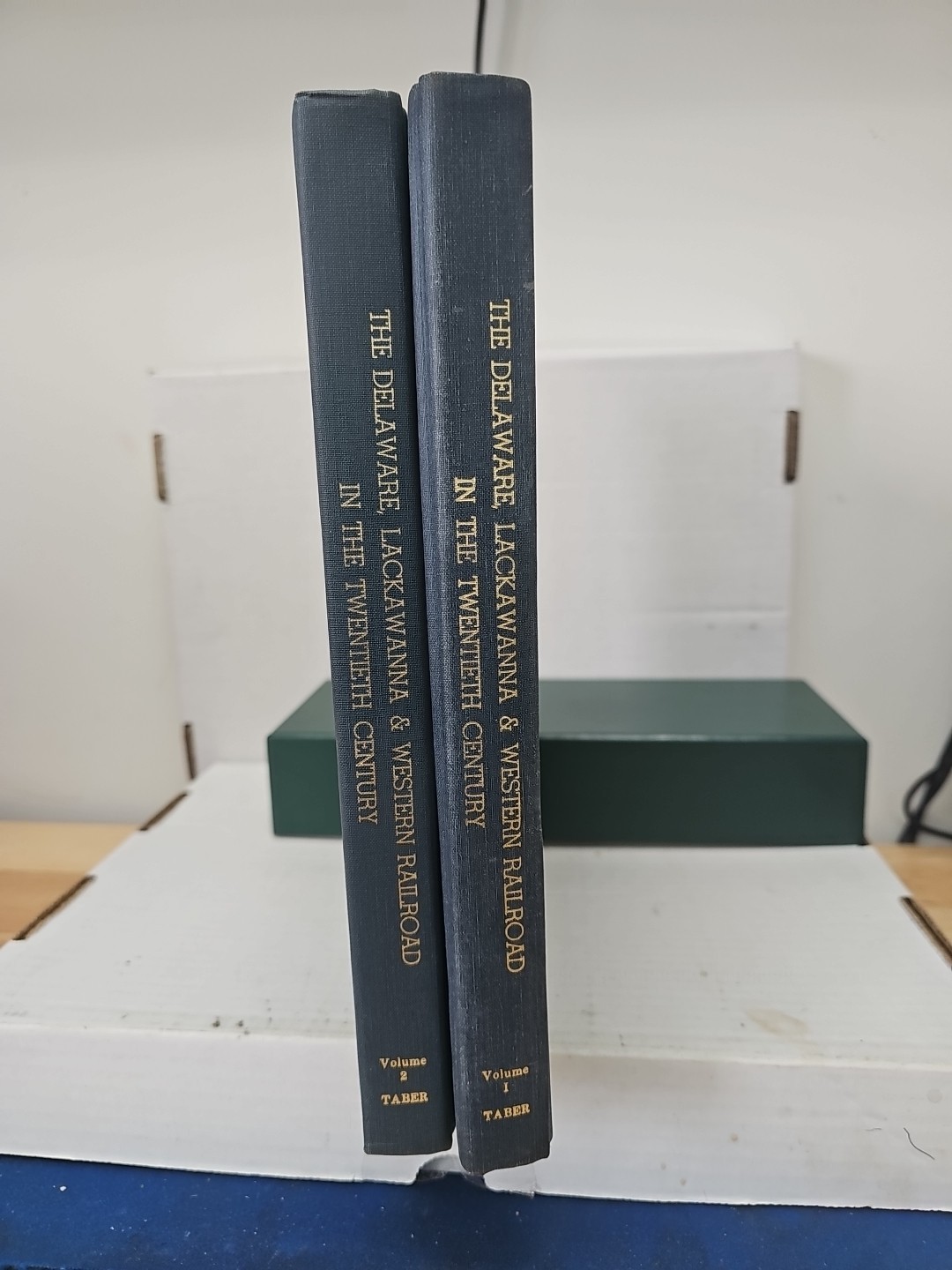 DELAWARE LACKAWANNA & WESTERN RAILROAD IN THE TWENTIETH CENTURY 2 Volumes.