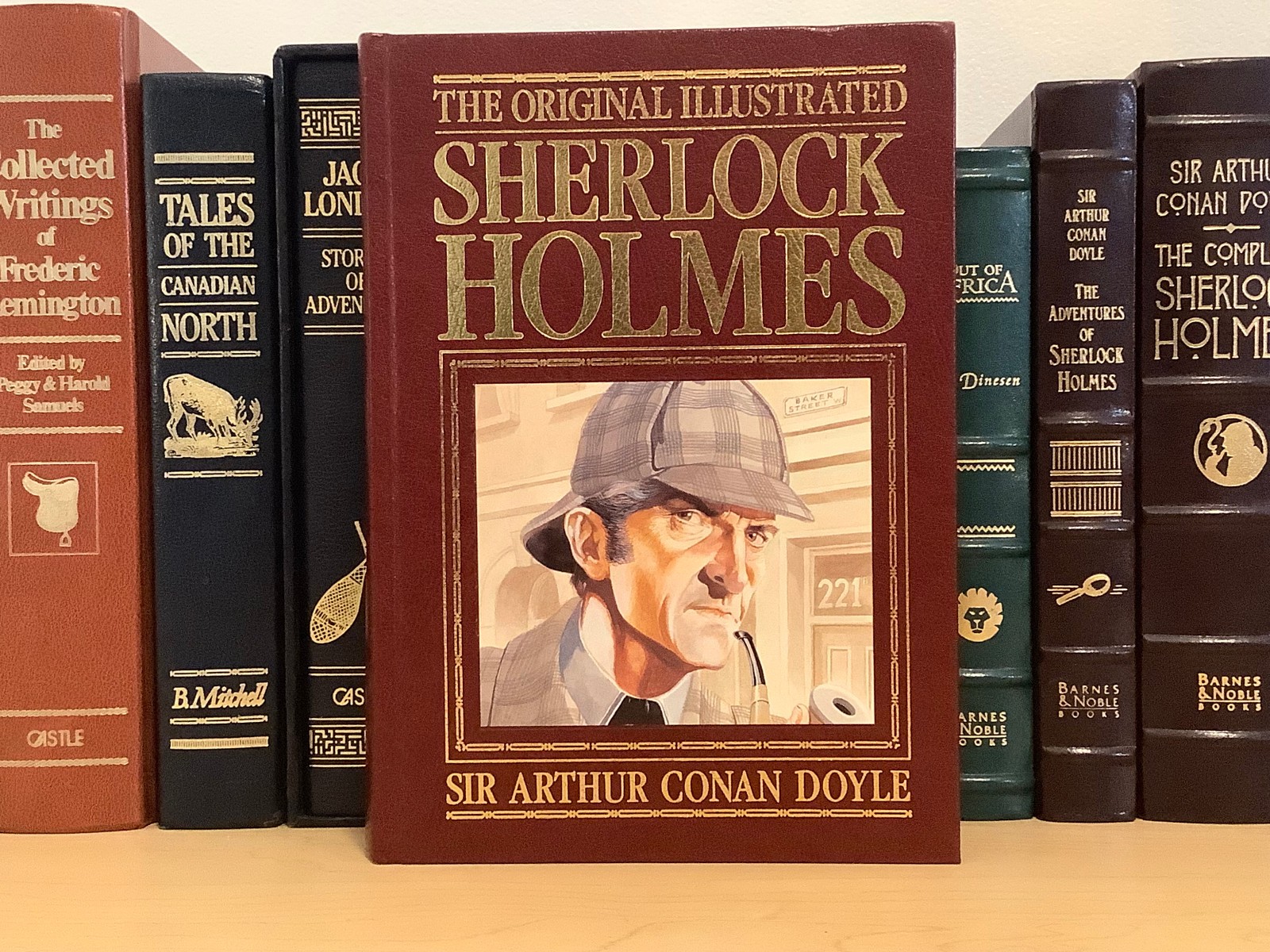 The Original Illustrated Sherlock Holmes – Sir Arthur Conan Doyle , leatherbound