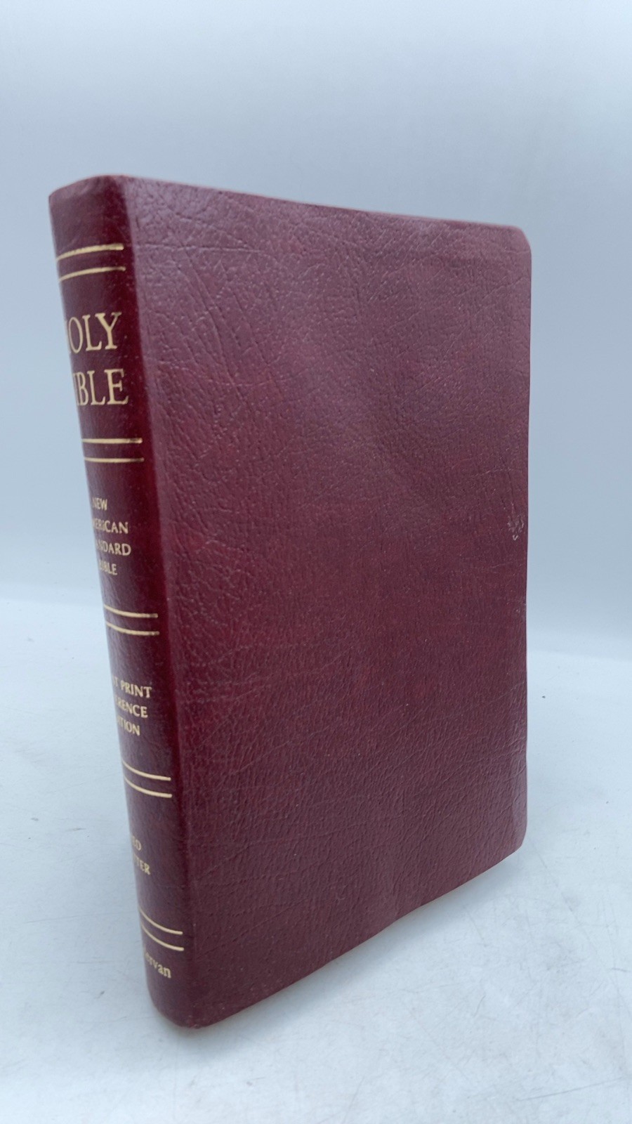 NASB Giant Print Reference Bible Personal Size Hardcover 2000