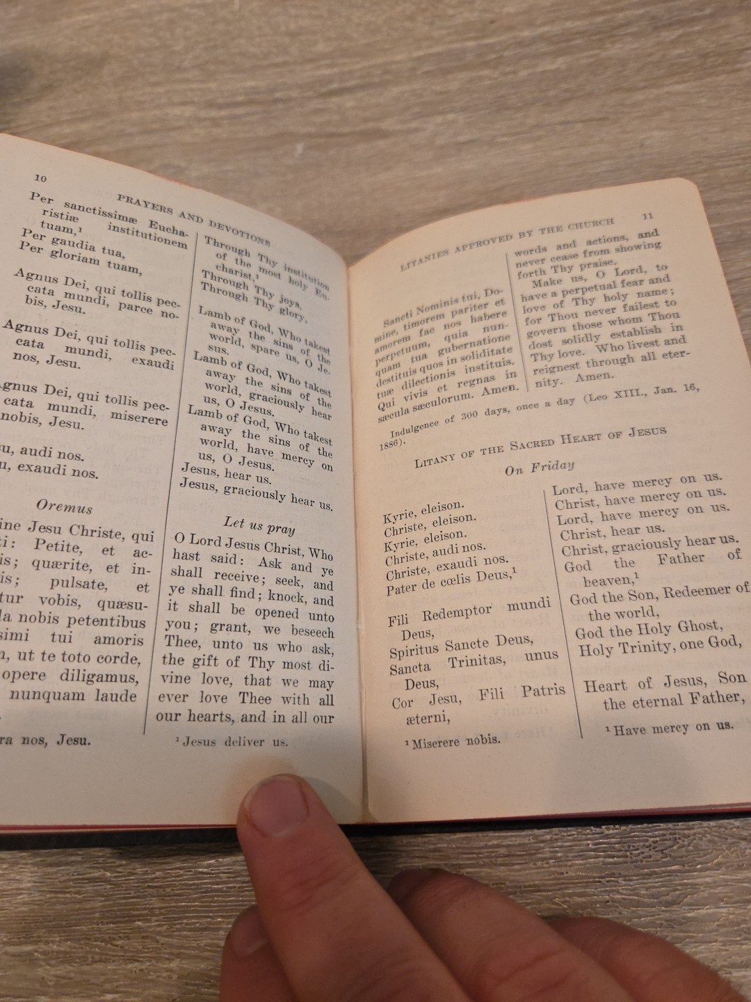Vintage 1932 The Priest’s Companion Marcetteau Catholic Prayers Devotions