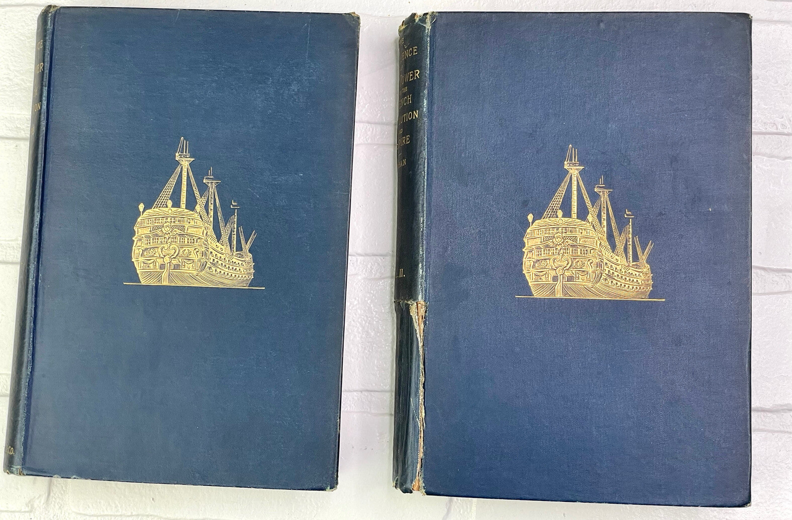 Captain Mahan Influence Of Sea Power Upon The French Revolution And Empire 1894