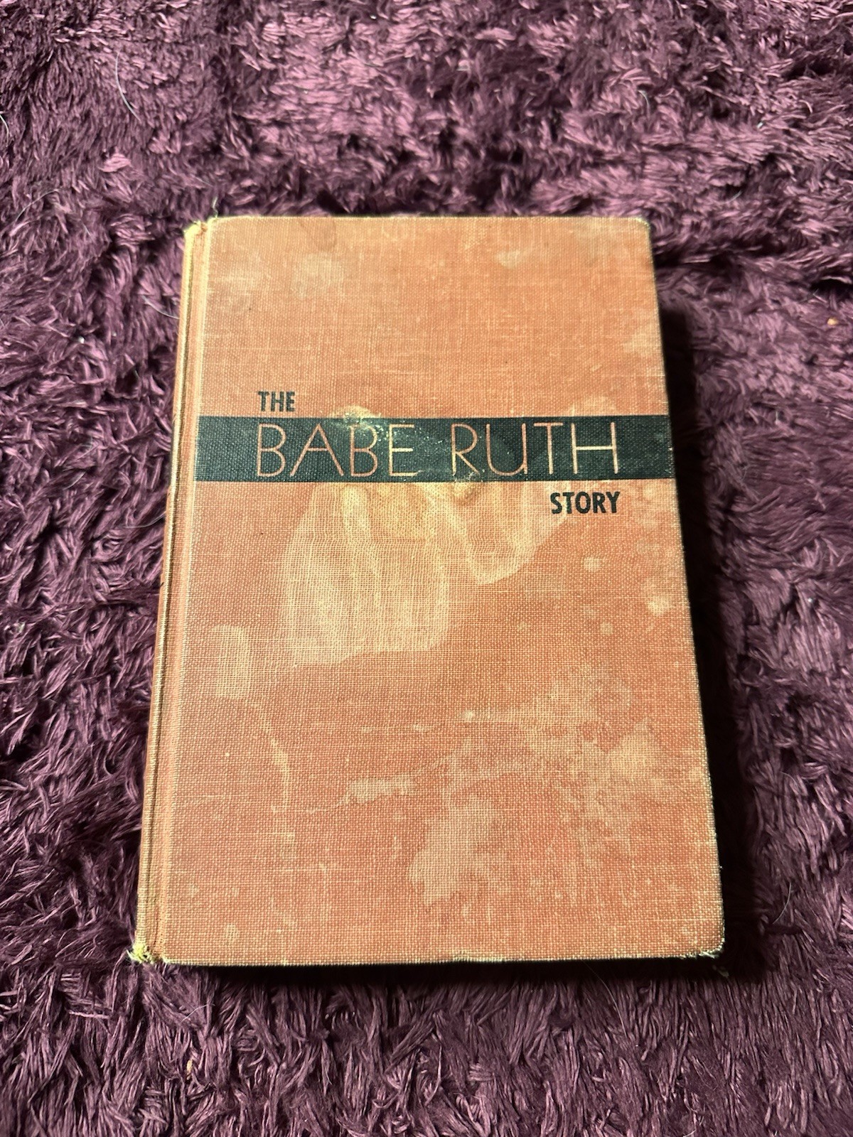 Vintage Book -The Babe Ruth Story Bob Considine 1948