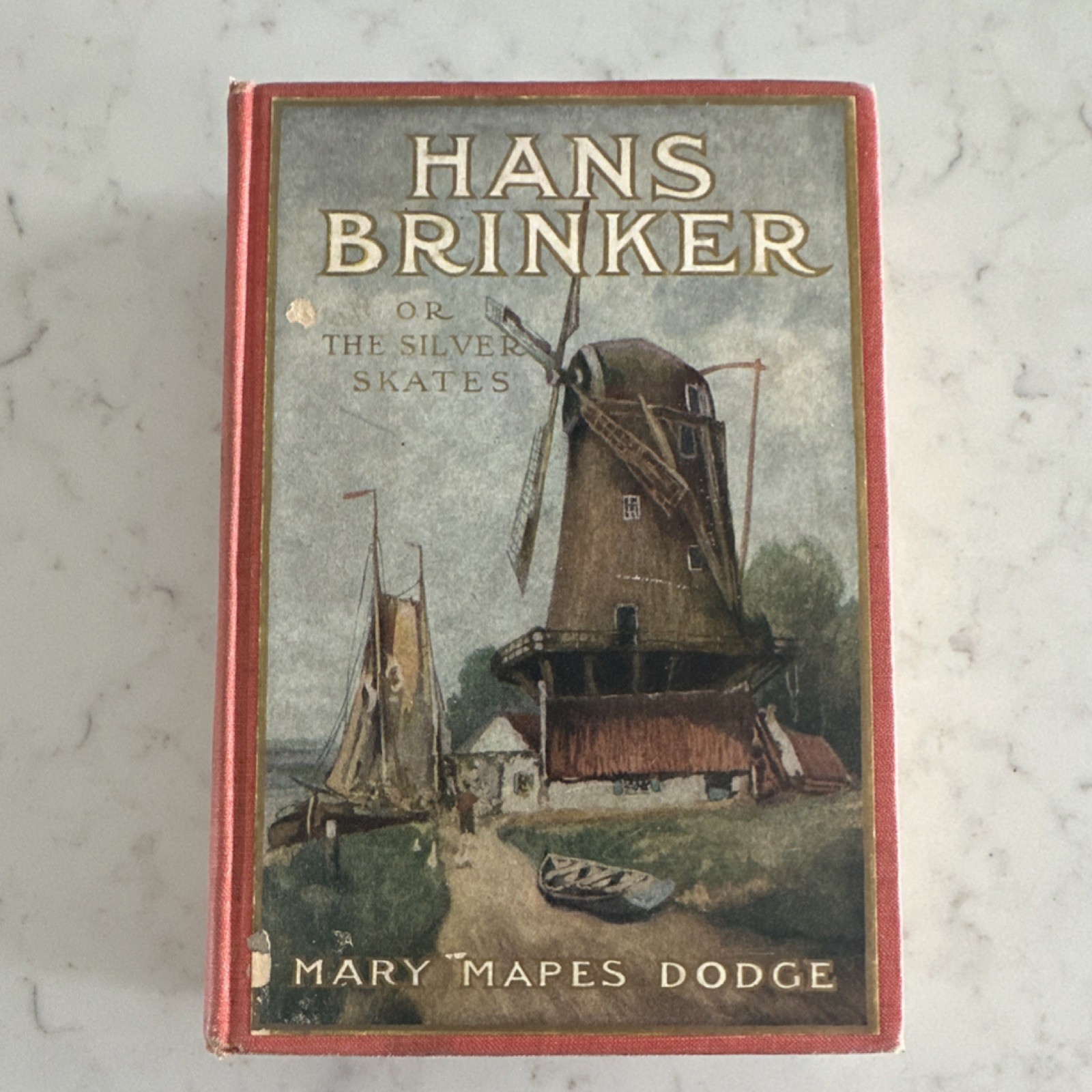 Vintage Mary Mapes Dodge Hans Brinker Silver Skates Illustrated Grosset & Dunlap