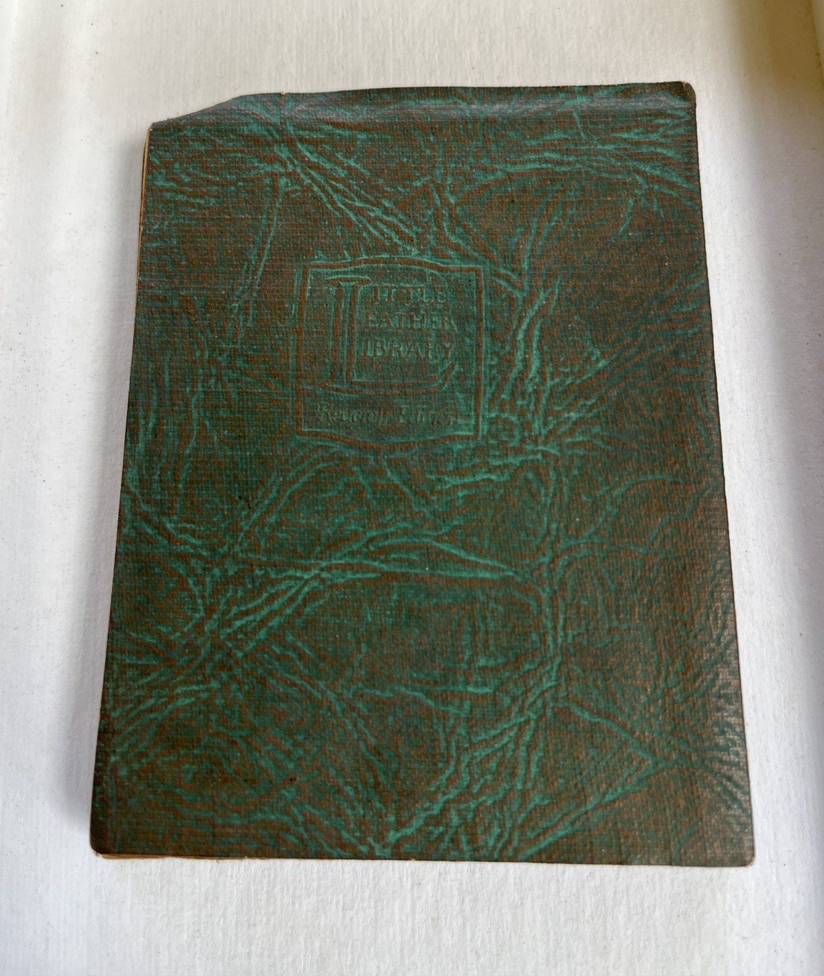 Little Leather Library Sonnets From The Portugese By Elizabeth B. Browning