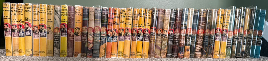 COMPLETE Hardy Boys 1-42 Original Grosset & Dunlap w/Dust Jackets