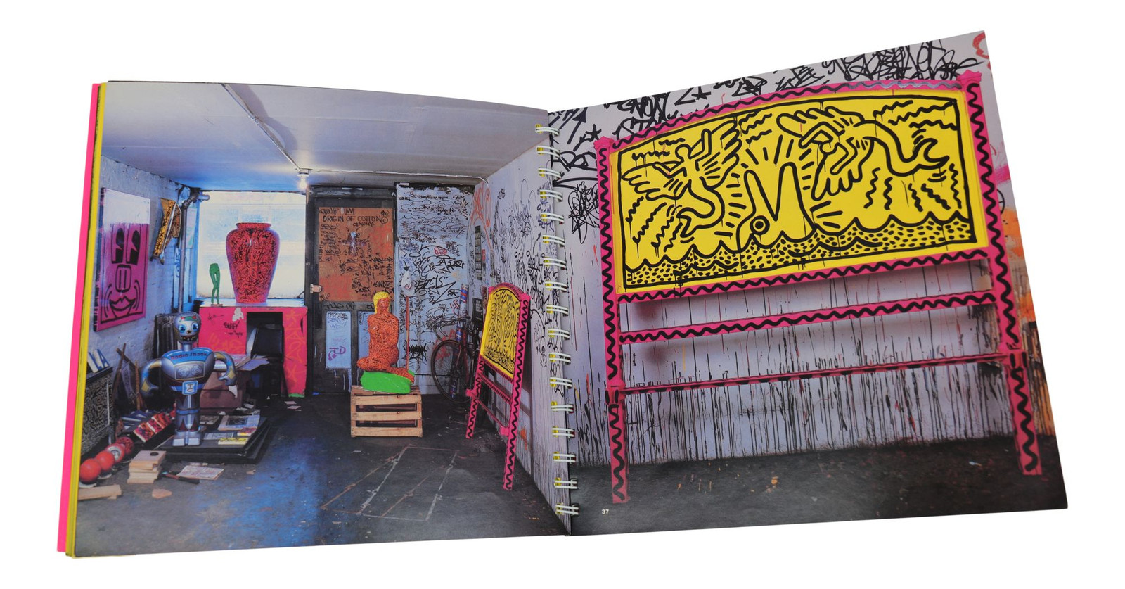 KEITH HARING ~ Tony Shafrazi Gallery Exhibition Catalog ~ Limited Edition ~ 1982