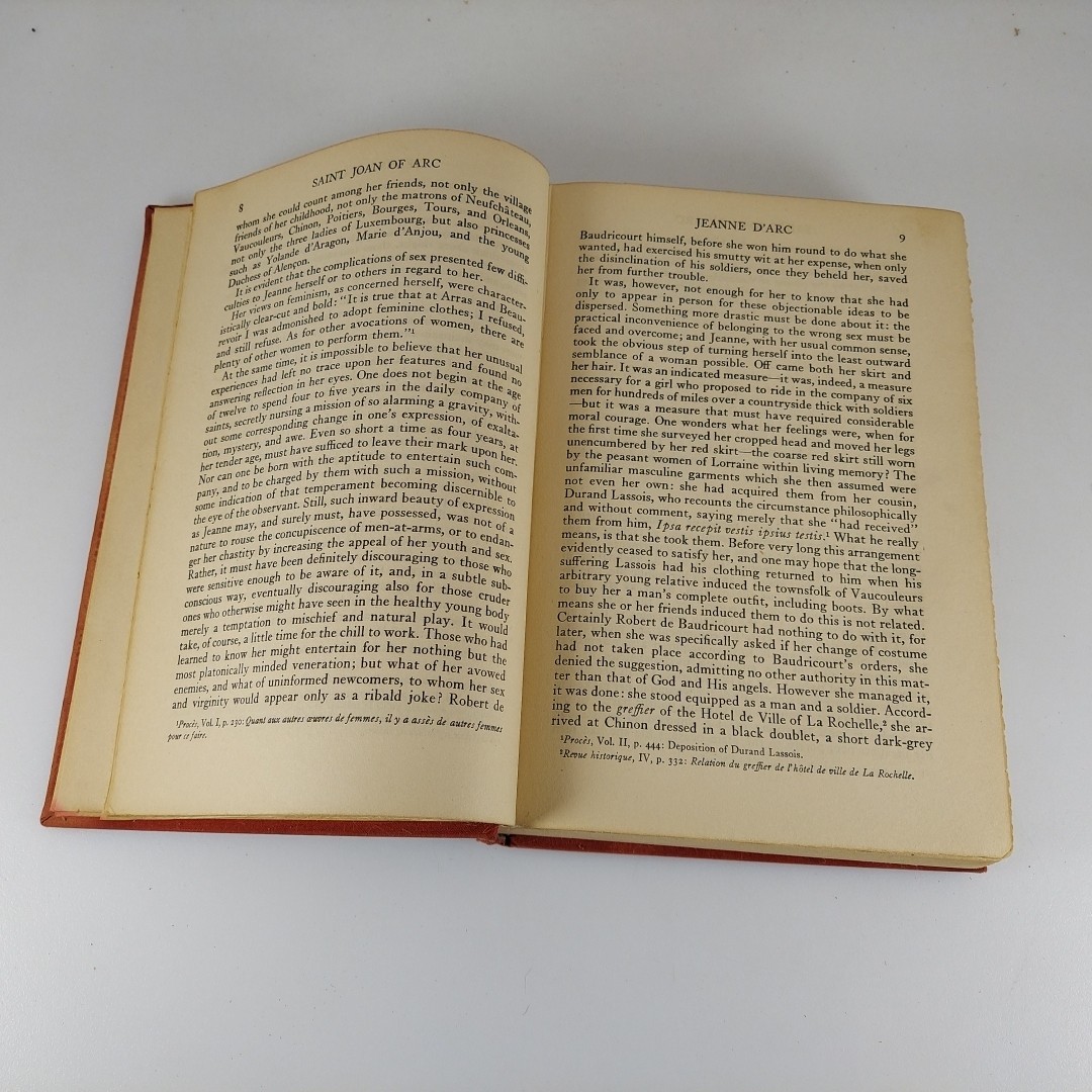 Saint Joan Of Arc V. Sackville-West 1938 Doubleday, Doran And Company HC