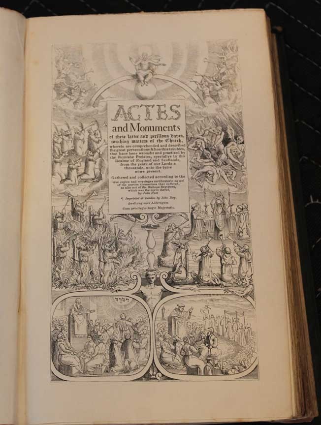 1837 John Foxe “Acts and Monuments” Volume IV Henry VII-Martyrdom Era