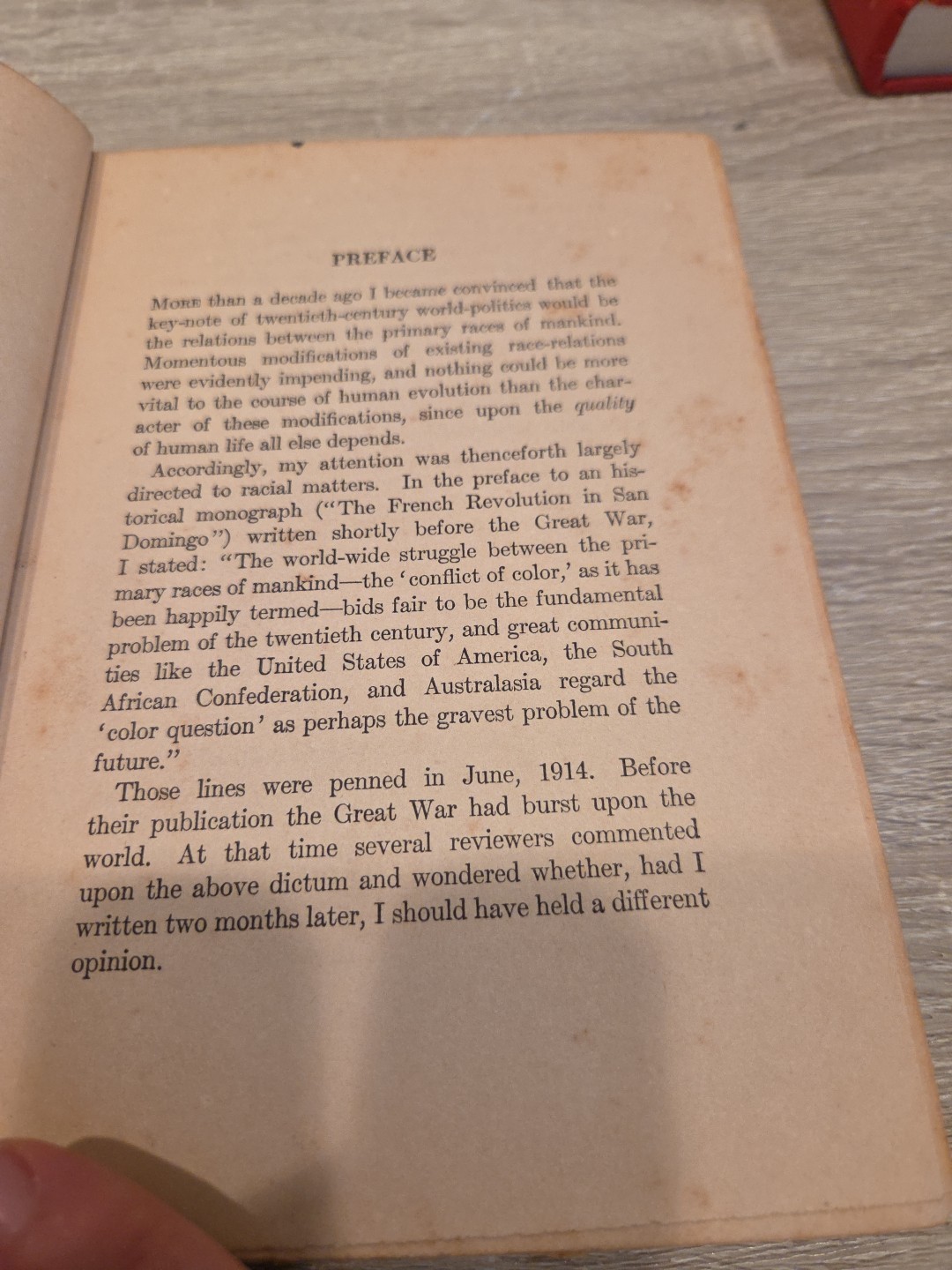 The Rising Tide of Color Against White World-Supremacy 1920 By Lothrop Stoddard