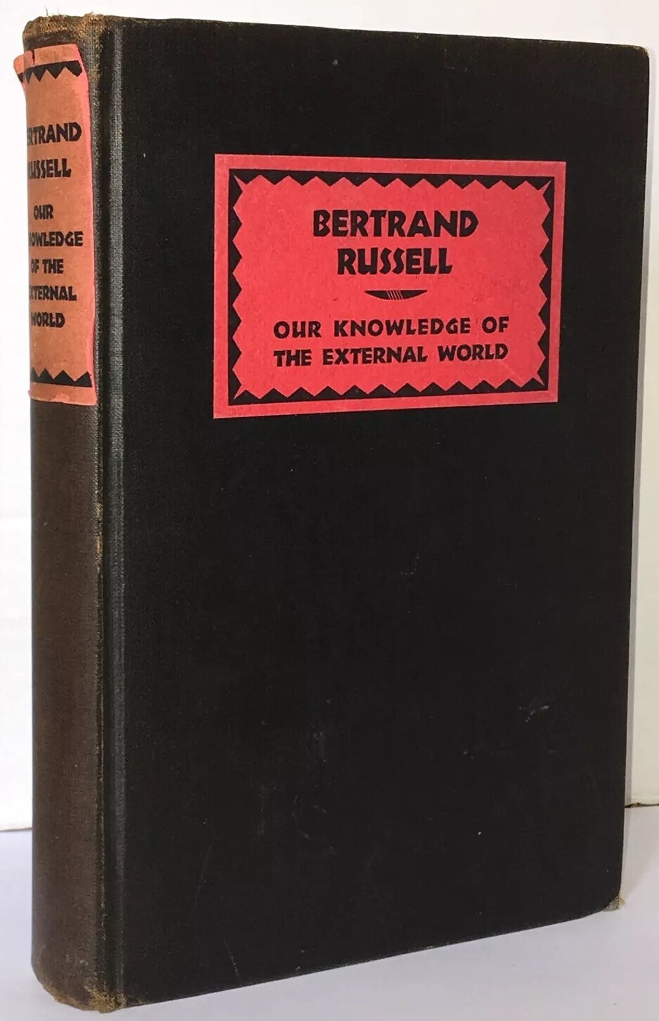 Bertrand Russell – Our Knowledge of the External World, 1929