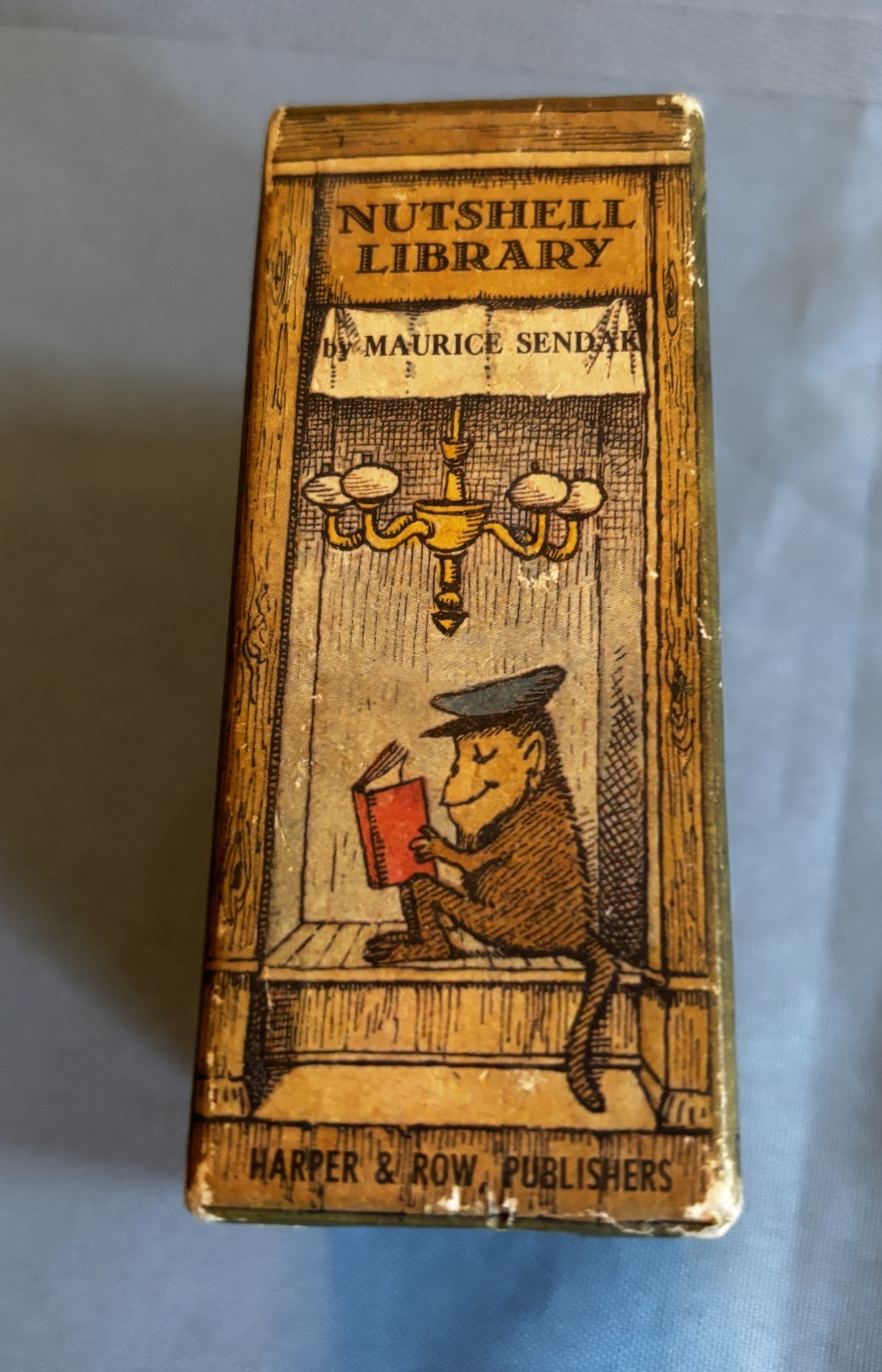 1962 Nutshell Library Mini Books in Slip Case Maurice Sendak 4 Illustrated Books