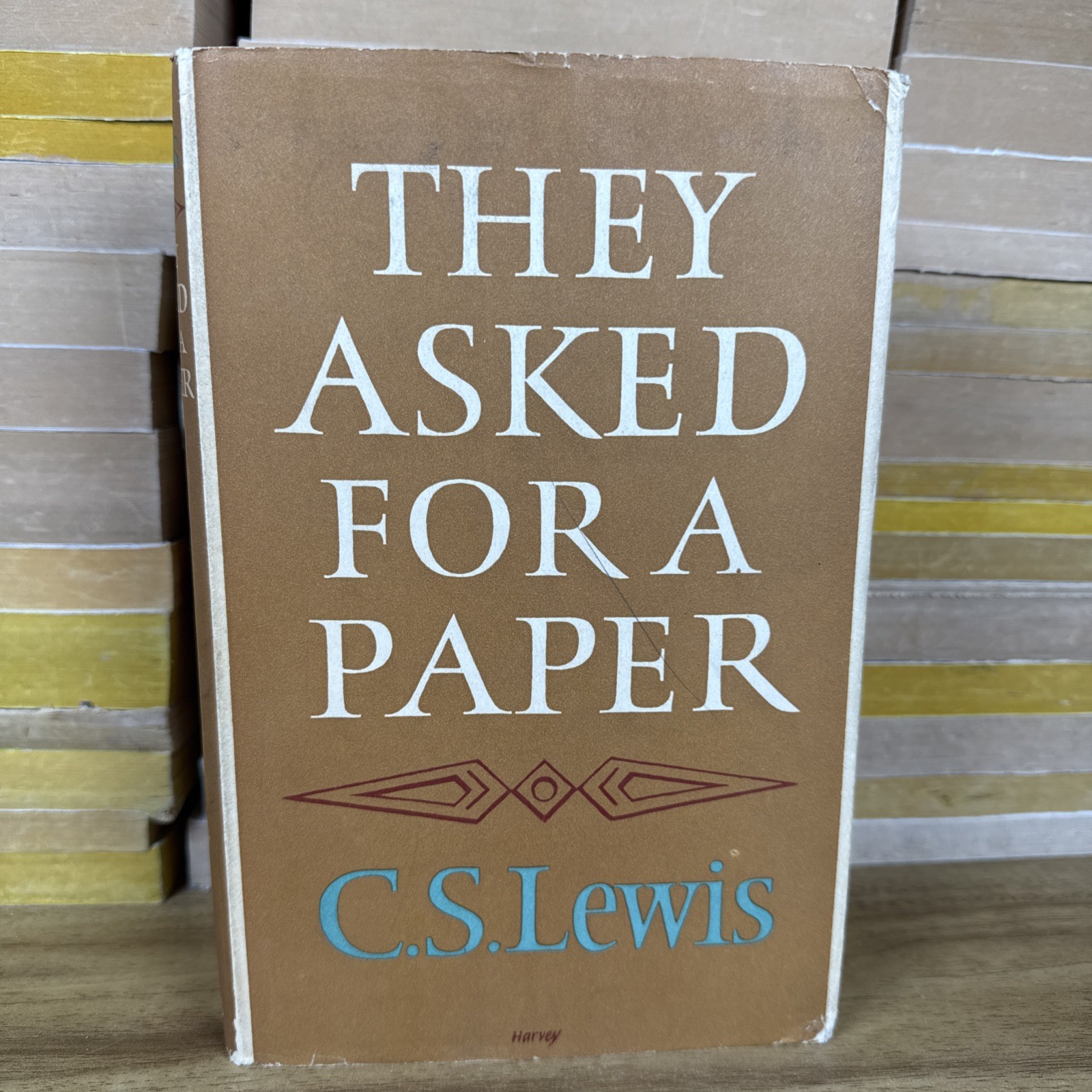 They Asked For a Paper by C.S. Lewis 1962 Hardcover Vintage