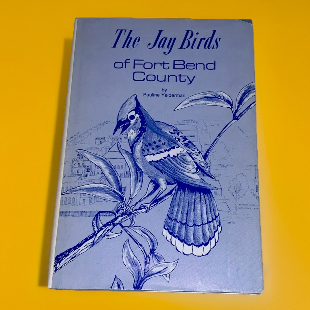 The Jay Birds Of Fort Bend County by Pauline Yelderman SIGNED First Ed. 1979