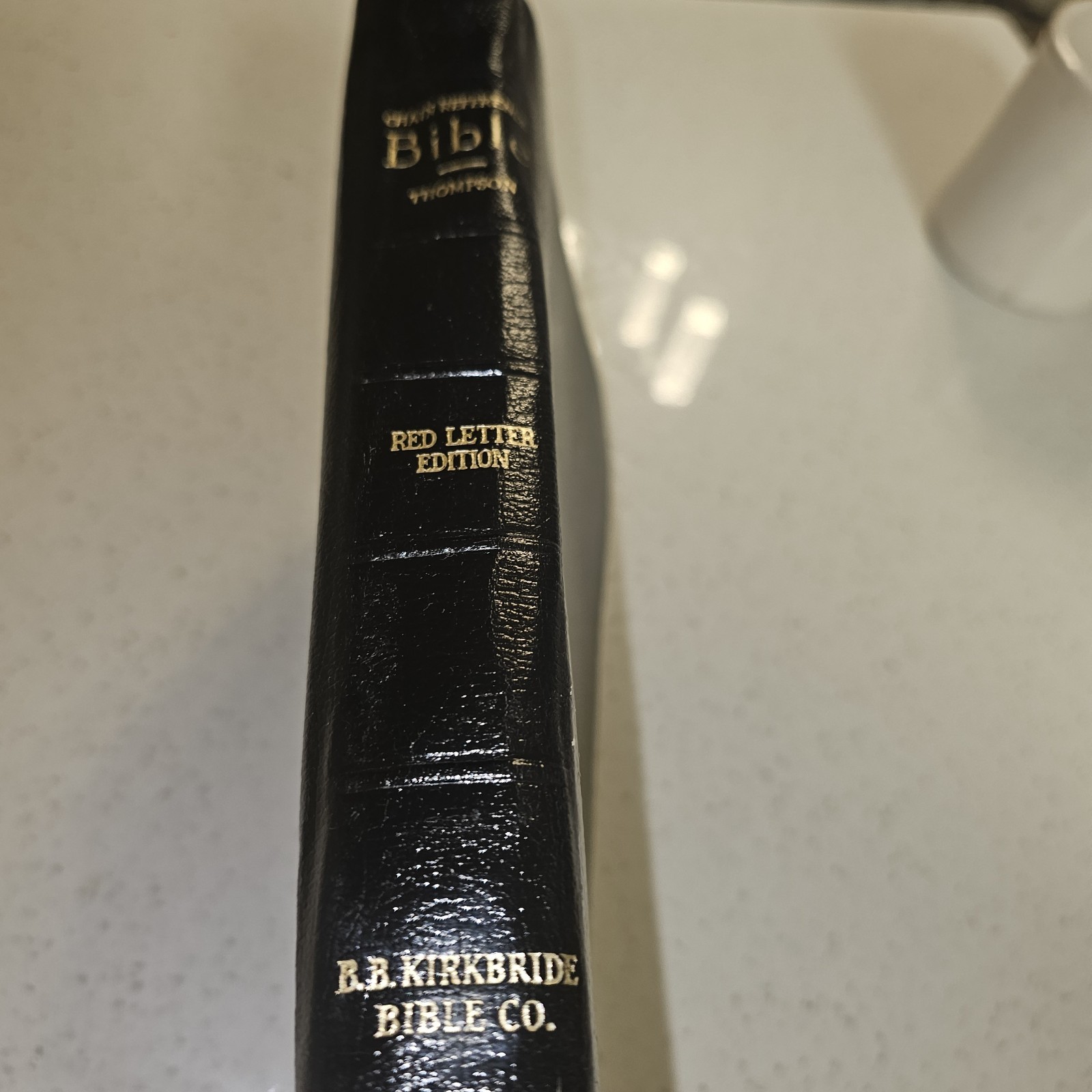 Thompson Chain-Reference Bible Red Letter Edition King James Version 1982 indexe