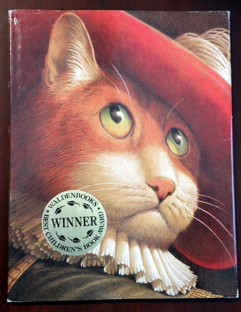 PUSS IN BOOTS by Charles Perrault/Fred Marcellino Art 1990 First Edition HC/DJ