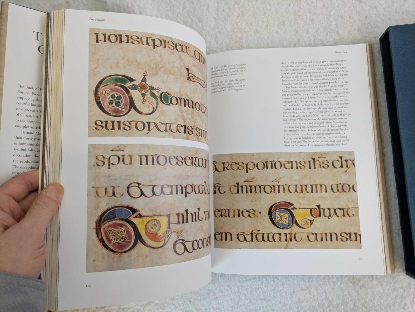 Bernard Meehan THE BOOK OF KELLS 2012 Thames & Hudson, NY 1stEd w/Slipcase