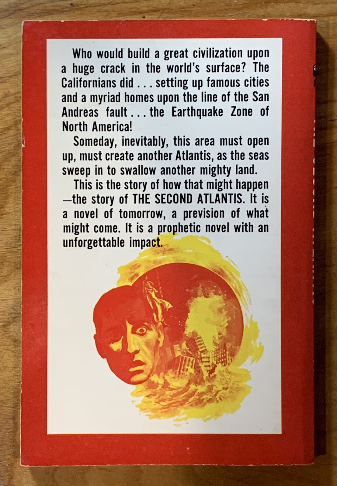 The Second Atlantis by Robert Moore Williams – VG+ vintage 1965 Ace sci-fi PBO