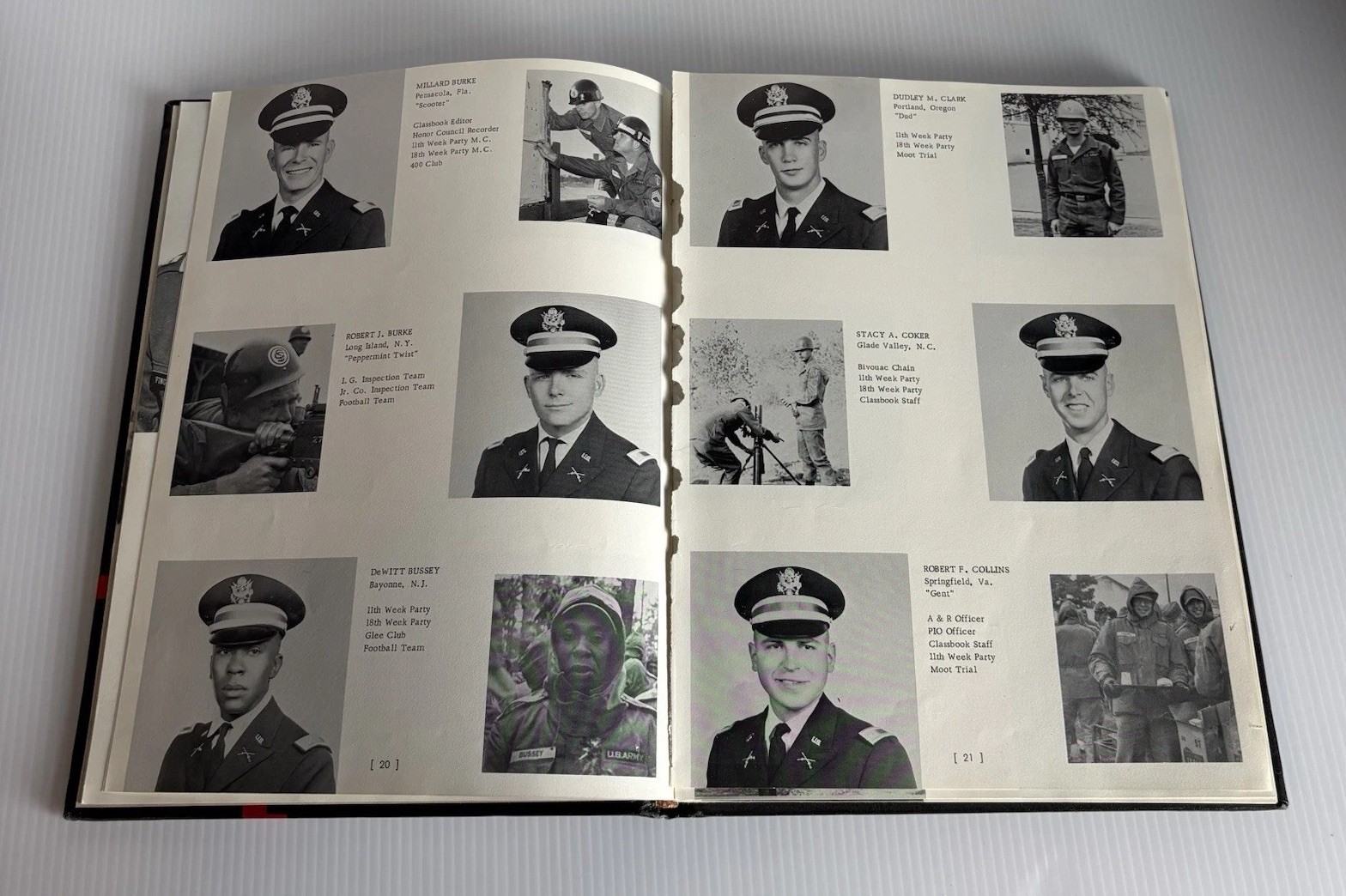 Army Officer Candidate School Class Book 1962 Miami Florida