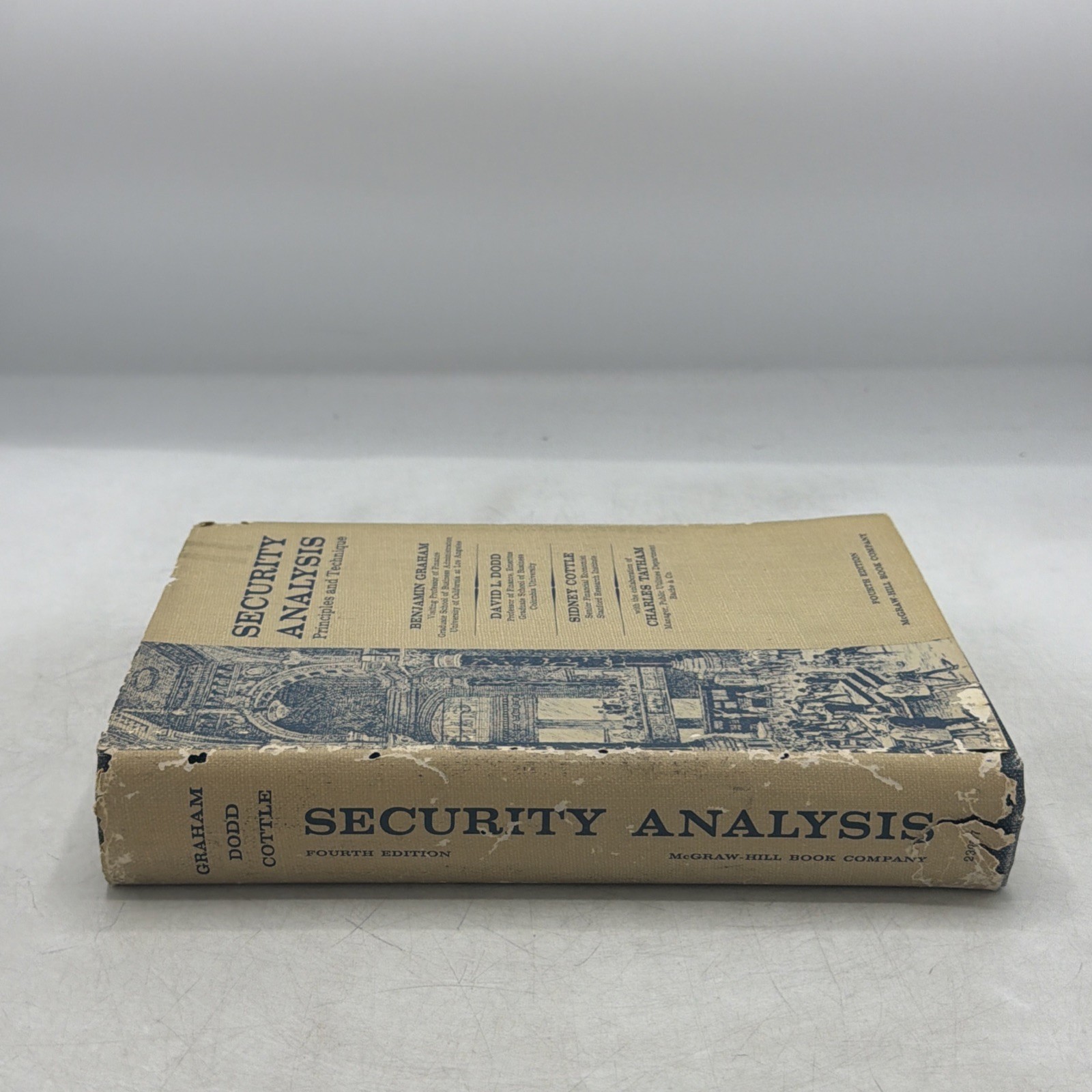 Security Analysis Principles and Technique Benjamin Graham Fourth Edition