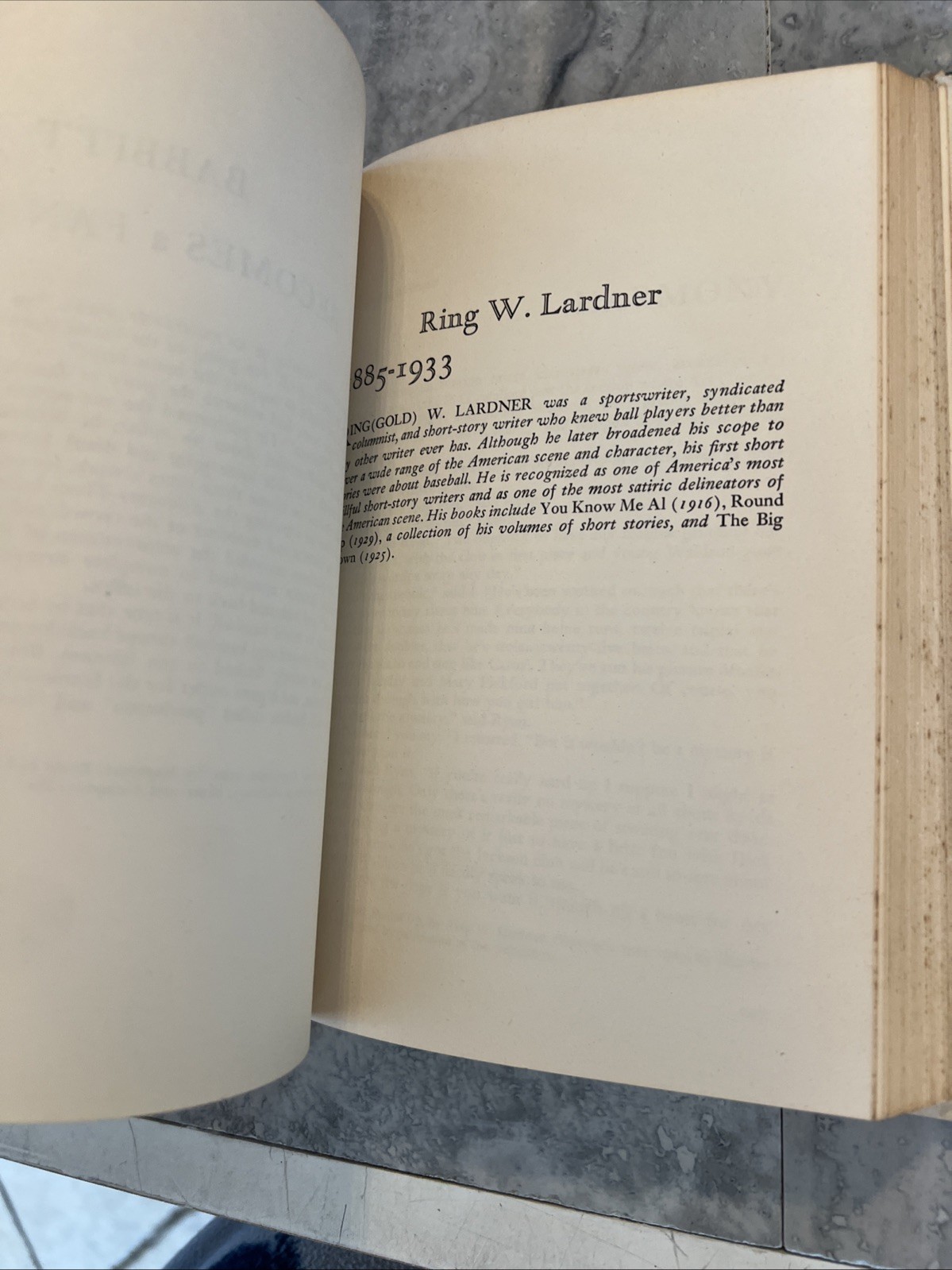 A .S. Barnes 1951 : The Baseball Reader by Ralph S. Graber